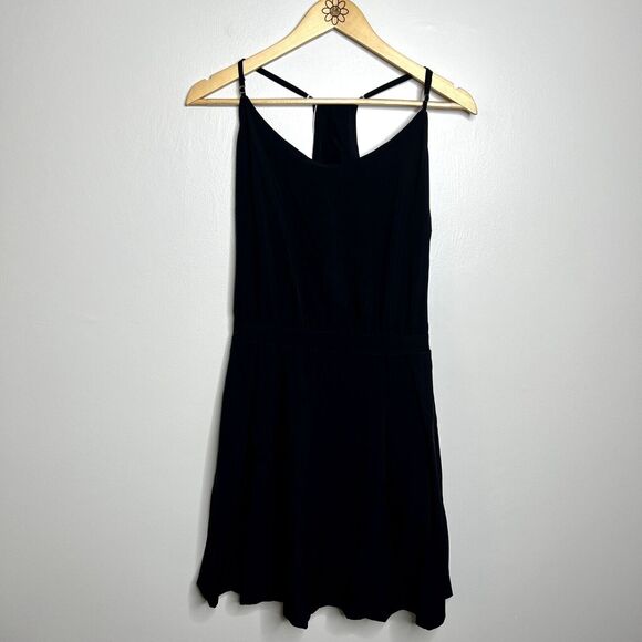 Halara Black Breezeful Cut Out Halter Dress - Picture 4 of 7